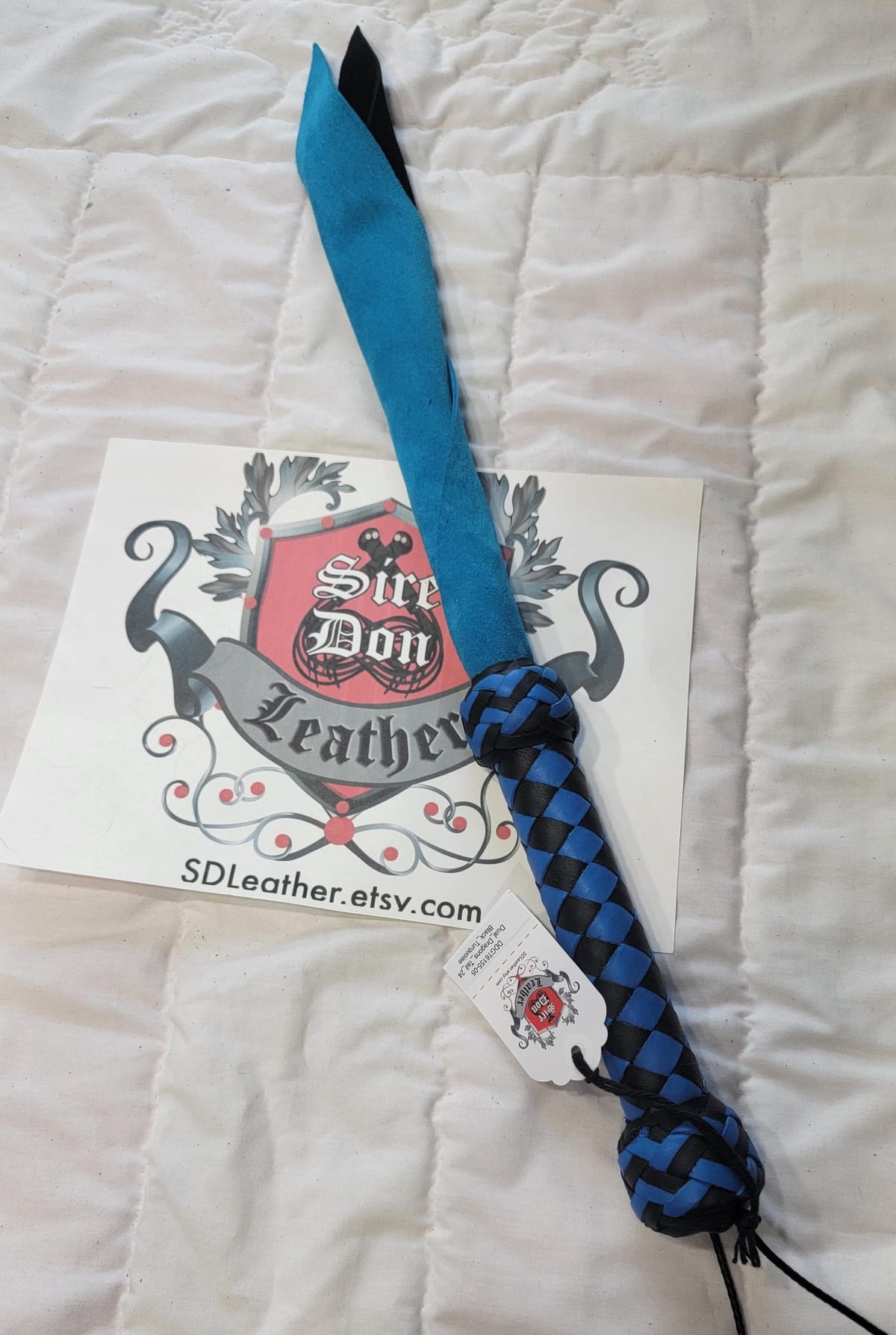 Dual_Dragons_Tail_24 Black_Turquoise ---Mature Content — photograph 1