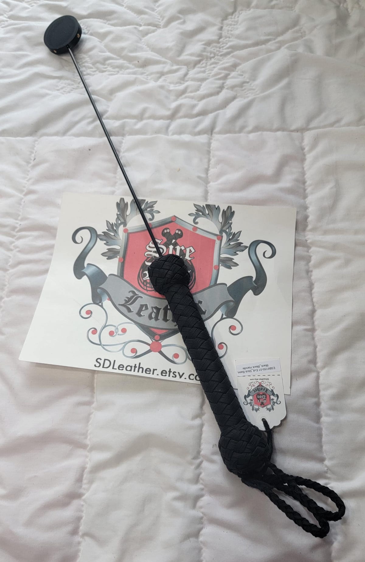 Evil_Stick Base, Black_Black  Handle ---Mature Content — photograph 1