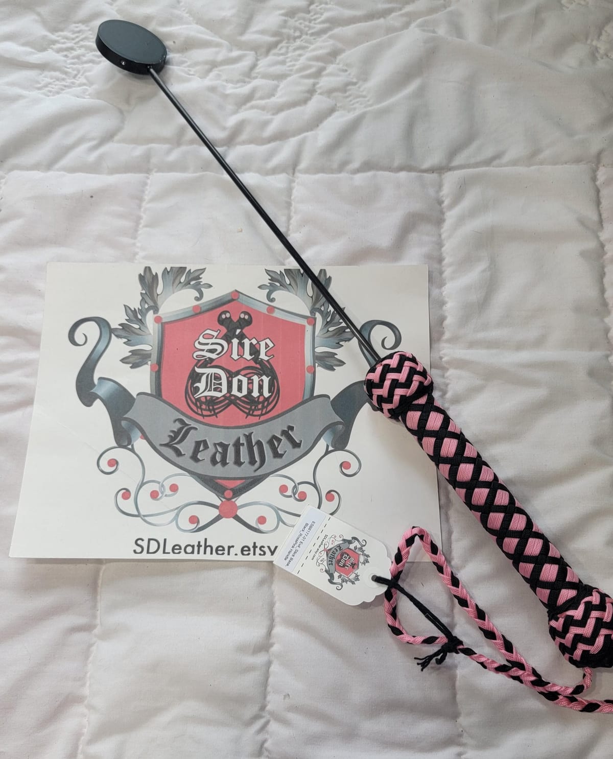 Evil_Stick Base, Black_RosePink  Handle ---Mature Content — photograph 1