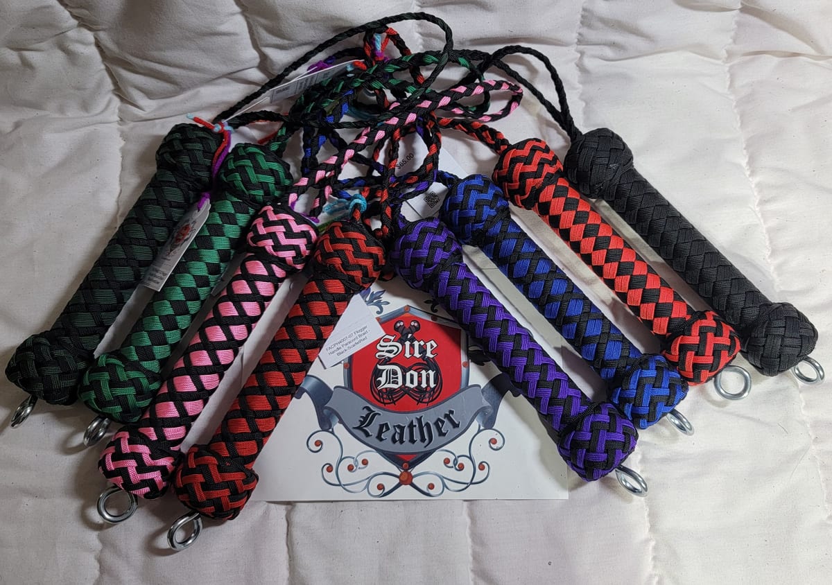 View 8 of 10: 60 Suede tails Black_Blue — photograph 8