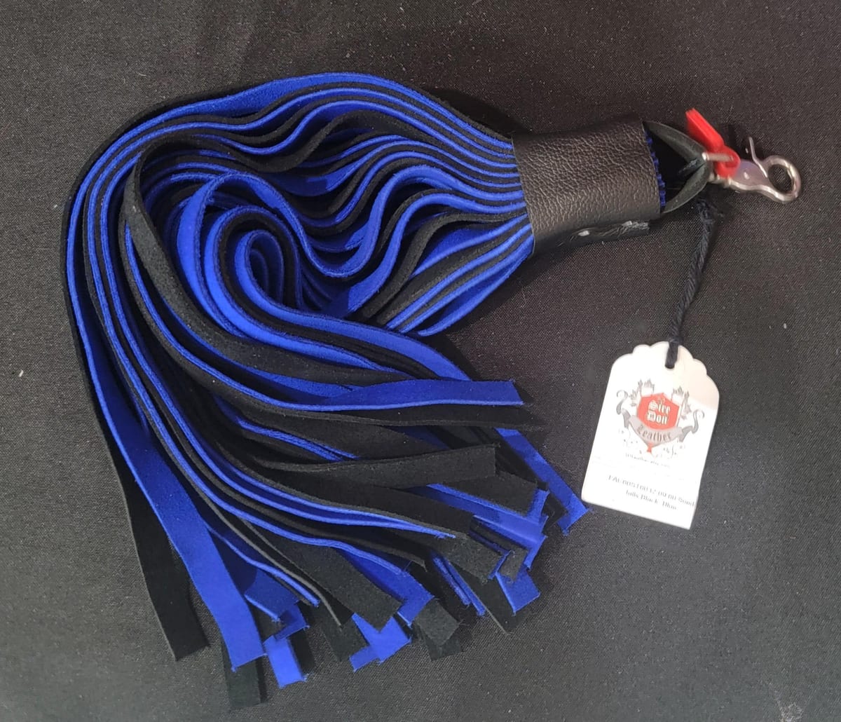 60 Suede tails Black_Blue — photograph 1