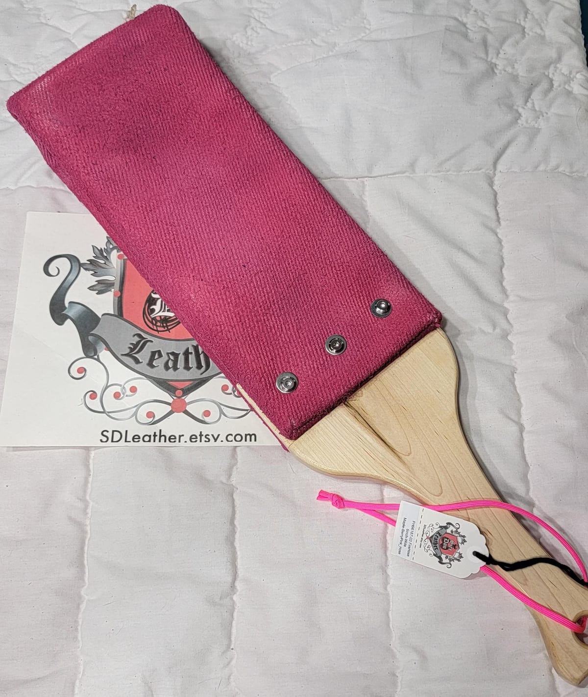 FireHose 6inch-Wide Maple-BerryPink_Hose  -- Mature Content — photograph 1