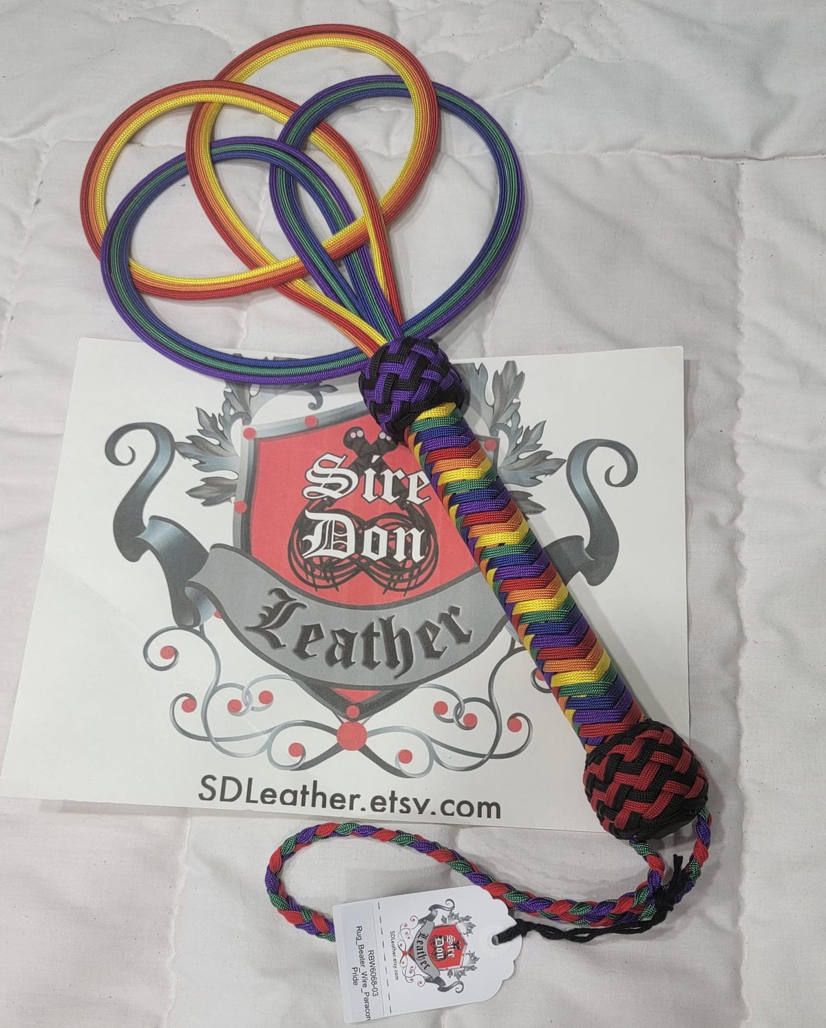 Rug_Beater_Wire_Paracord Pride — photograph 1