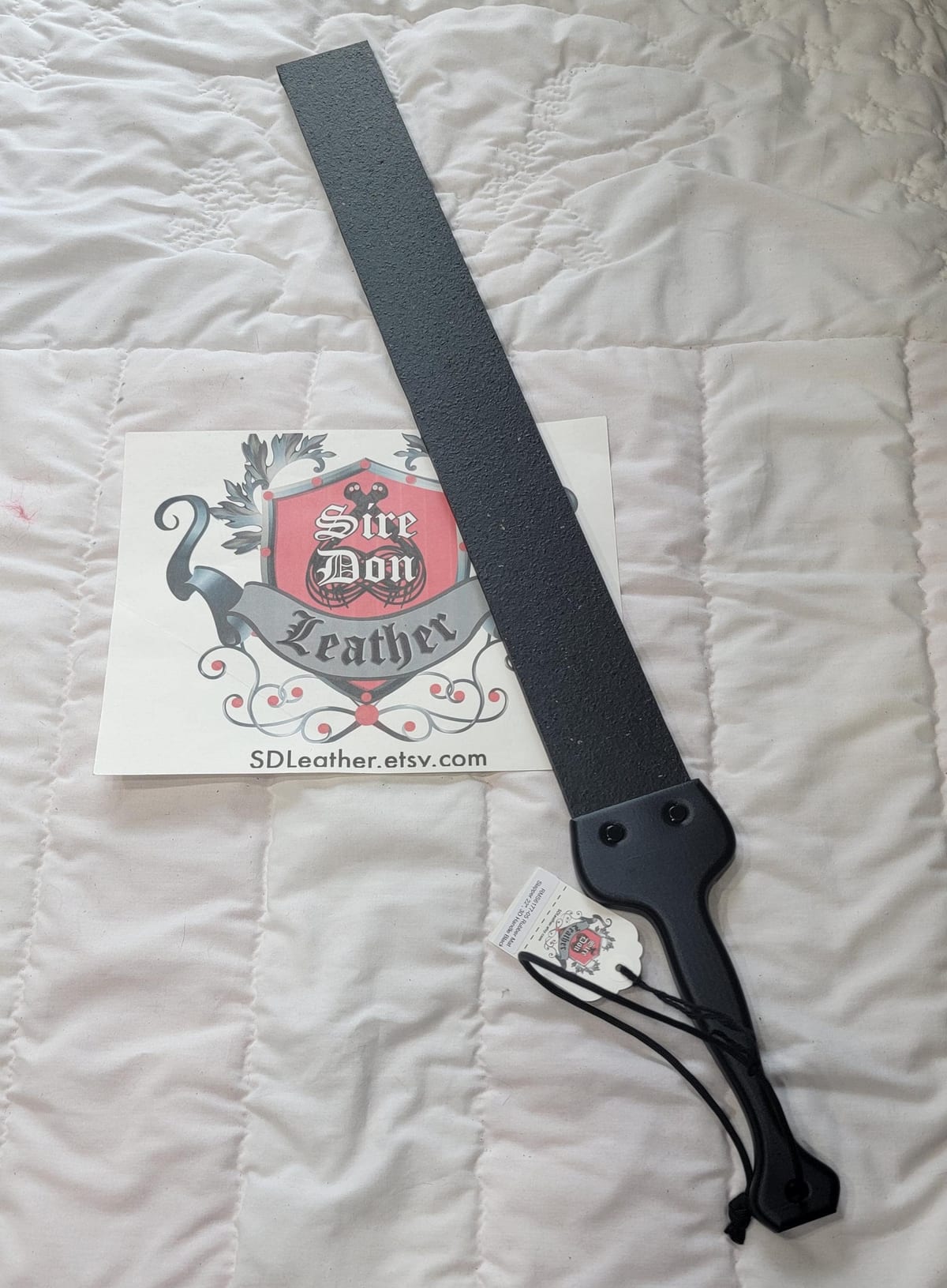 Rubber Mat Slapper 22", 3D Handle Black — photograph 1