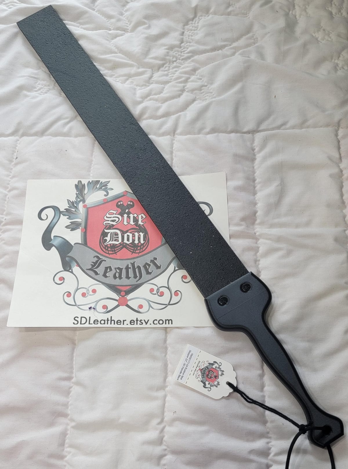 Rubber Mat Slapper 22", 3D Handle Black — photograph 1