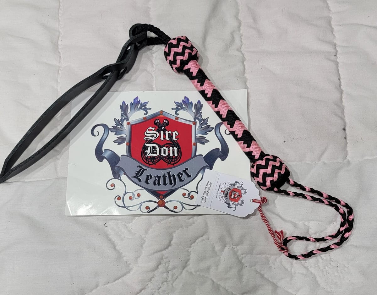 Quirt - Paracord-Black_Pink ---Mature Content — photograph 1