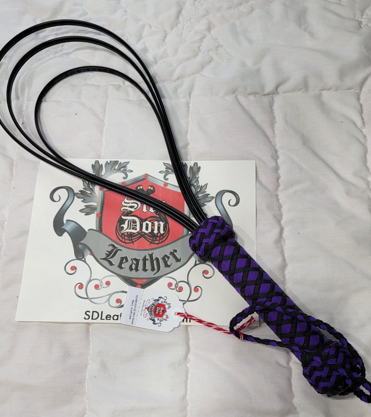 Wire Beater Black_AcidPurple — photograph 1