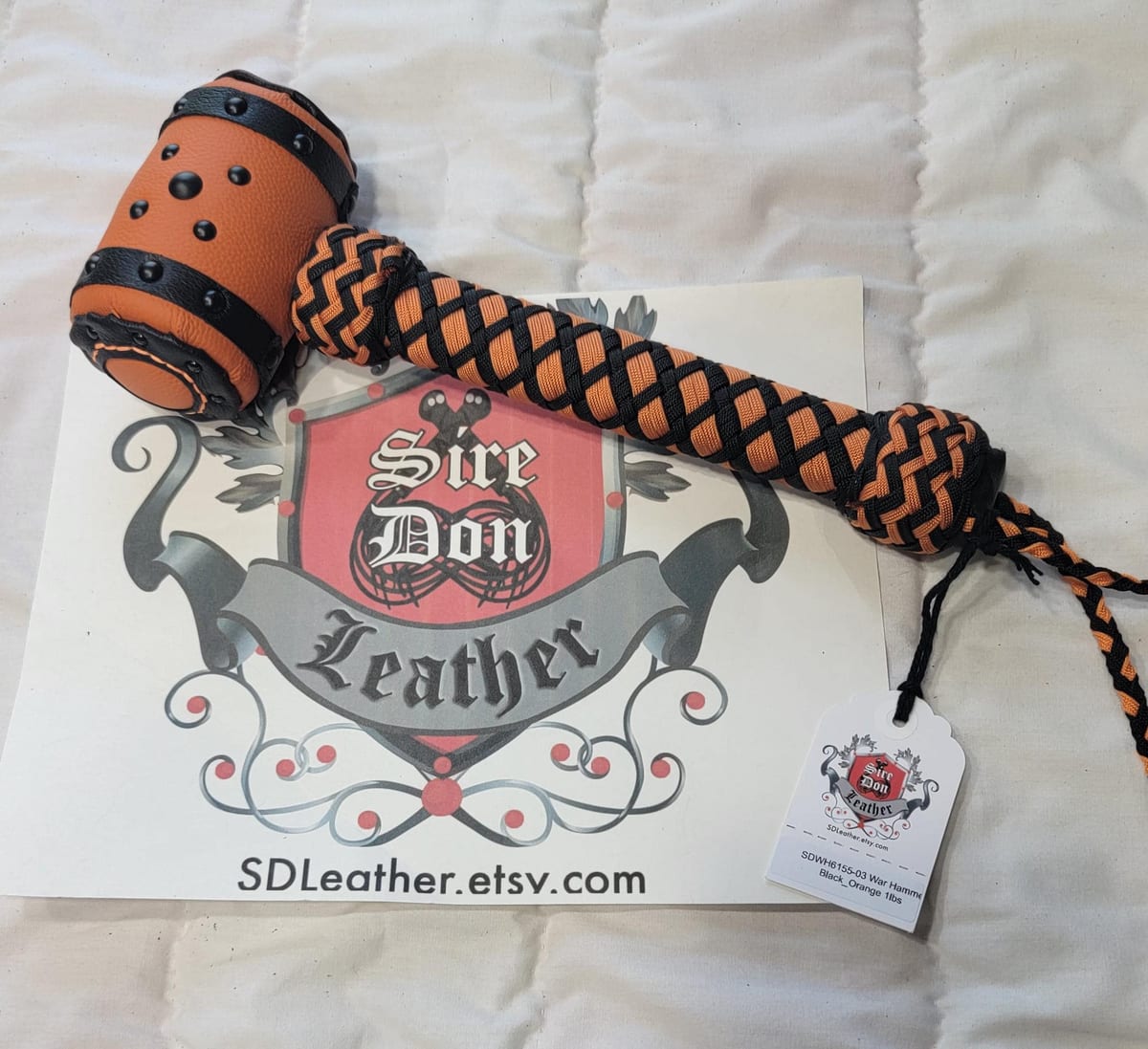 War Hammer Black_Orange 1lbs — photograph 1