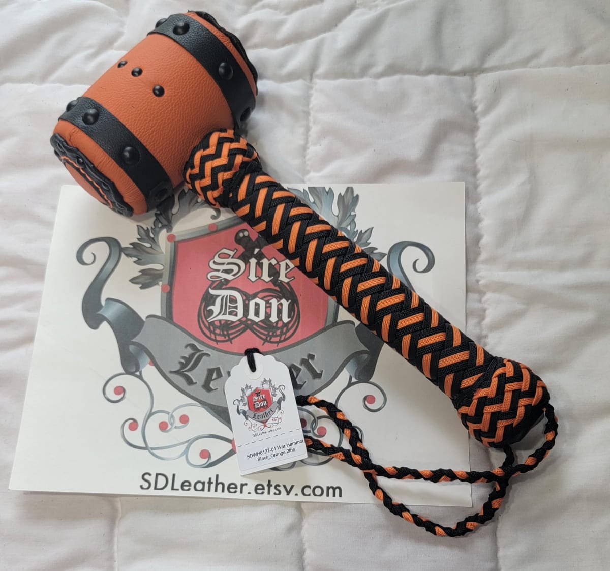 War Hammer Black_Orange 2lbs — photograph 1